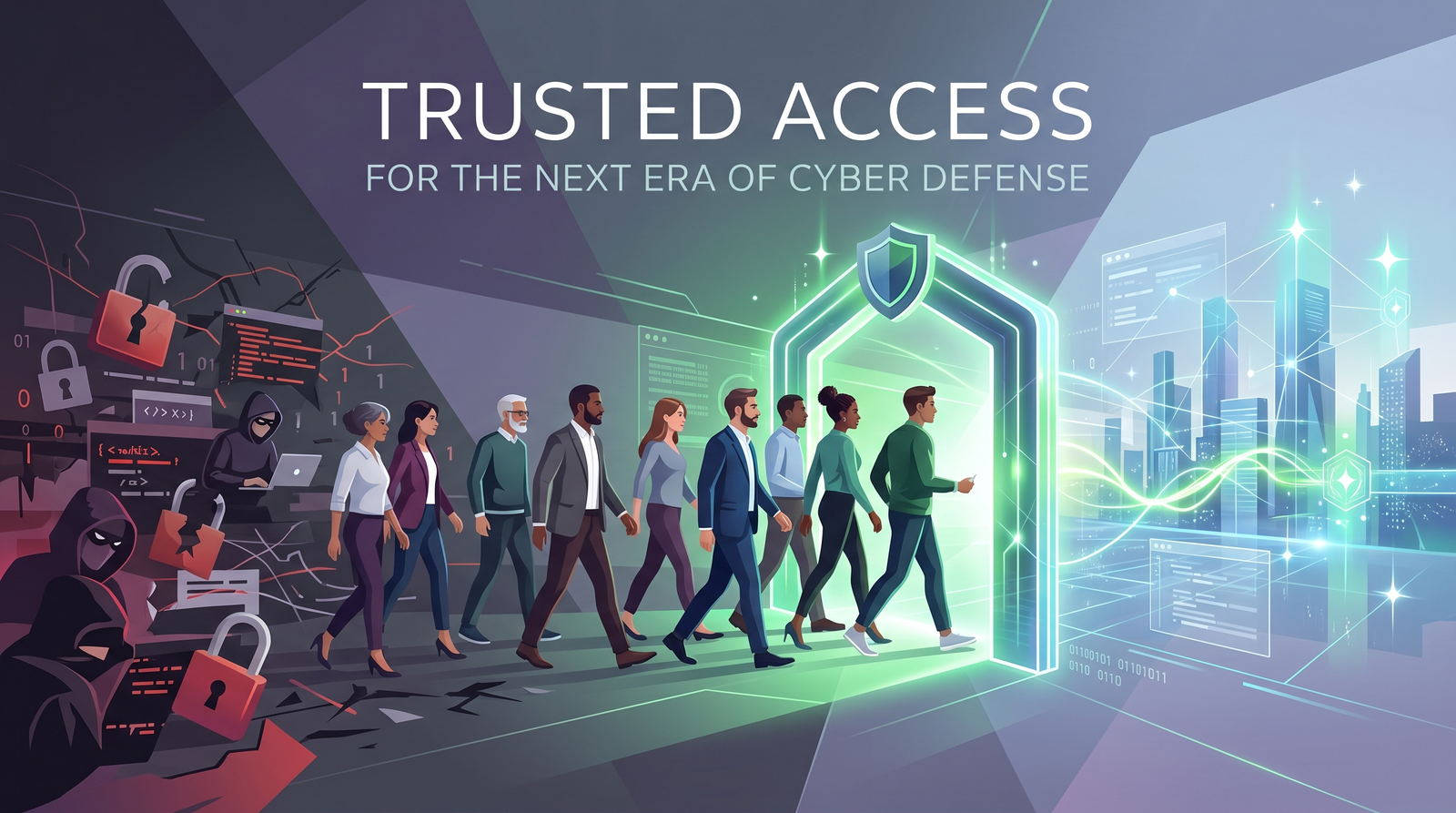 Trusted access for the next era of cyber defense